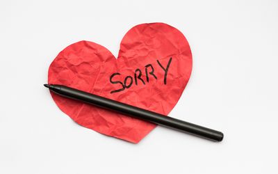 Apology Heart