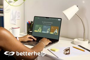 User exploring therapy options for individual, couples, and teen counseling on the BetterHelp website