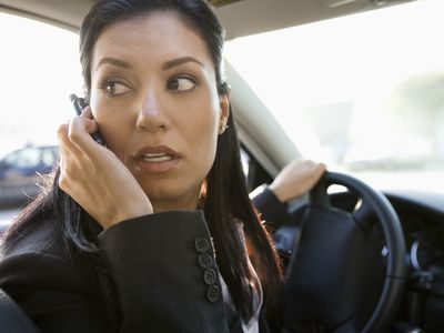 talking on cell phone while driving