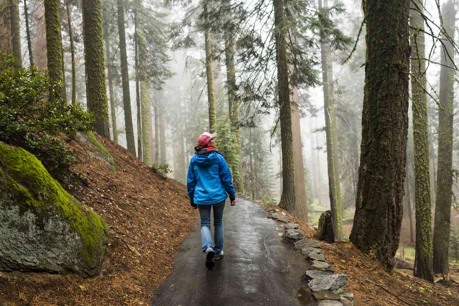 woman walking