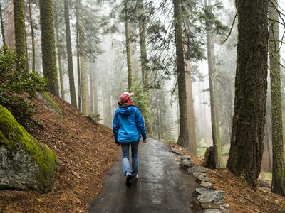 woman walking