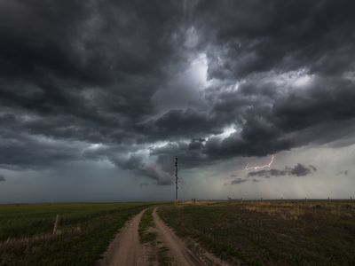 Lightning storm, Colorado