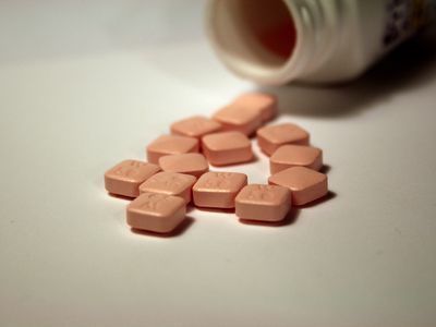 Pristiq pills on a counter