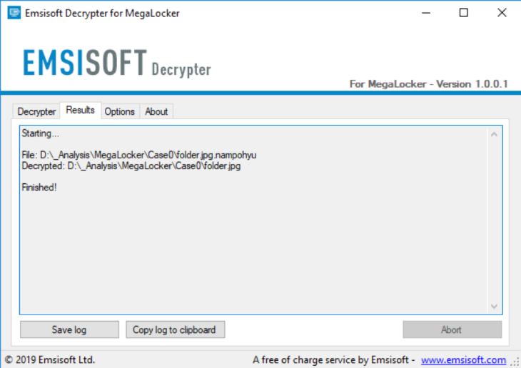 MegaLocker Ransomware Decrypted