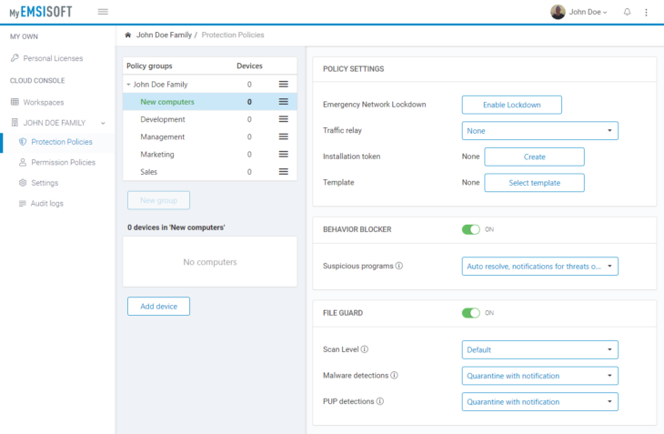 Make the most of policy settings