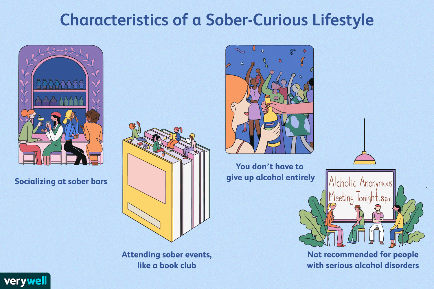 Sober curious lifestyle